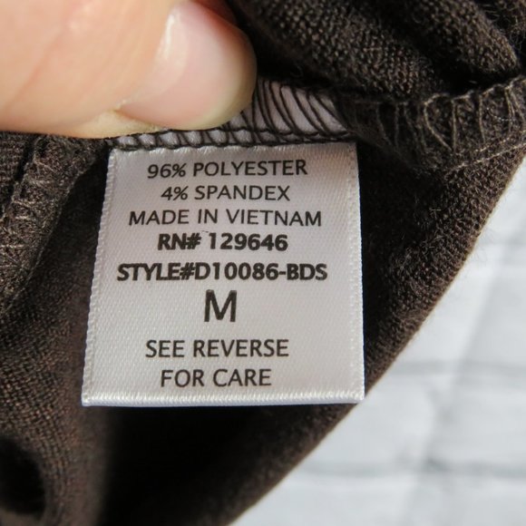 Women's Sleeveless Cowlneck Dress - Brown - Picture 4 of 7